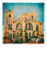 Polaroid-Narbonne-Cathedrale-POL012
